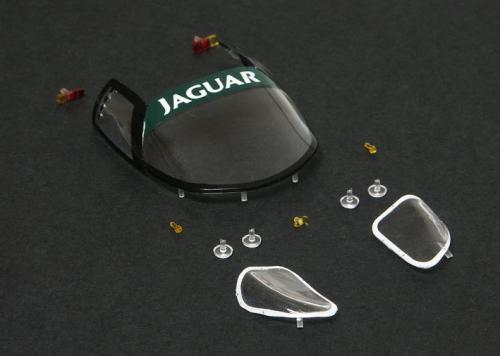 SLOT IT spareparts clear for Jaguar XJR 9